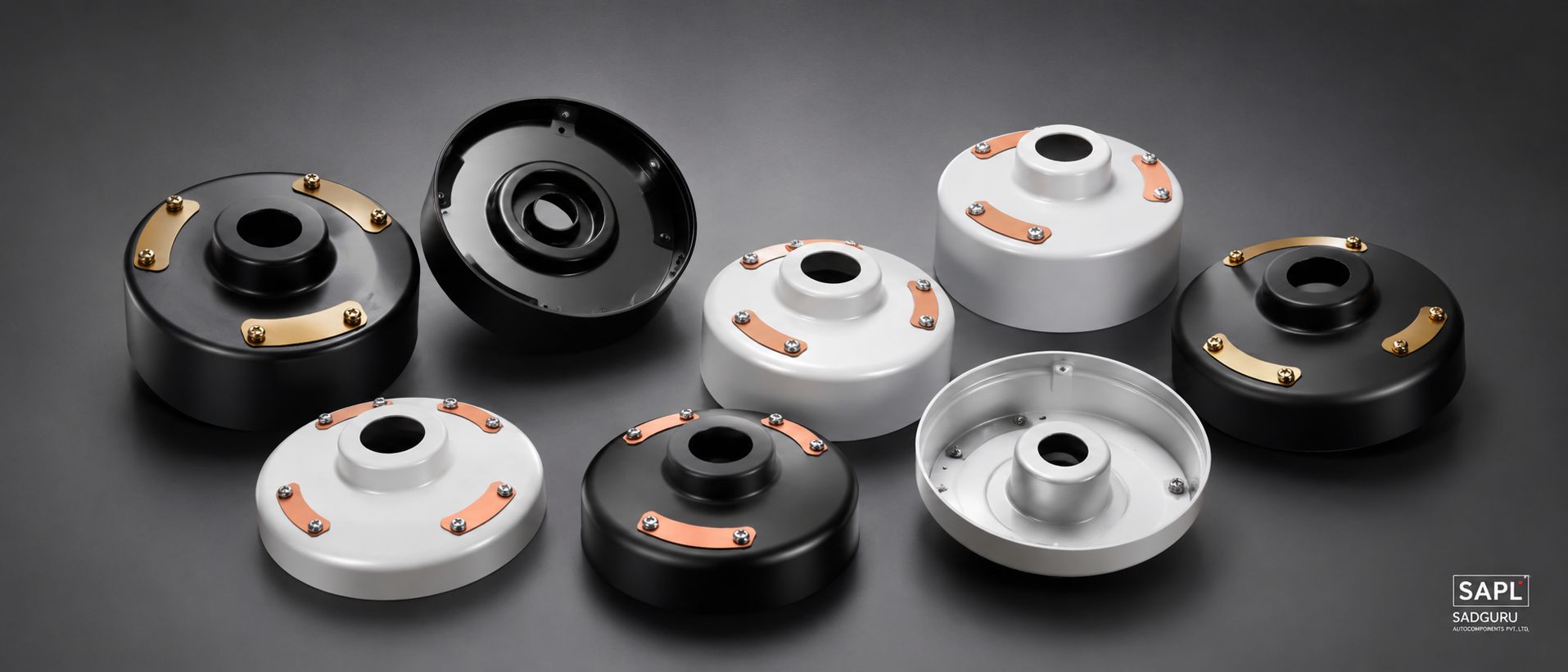 Ceiling Fan Top Cover — aluminium die casting component