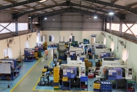 cnc machine shop picture of one of the leading aluminium die casting company in India